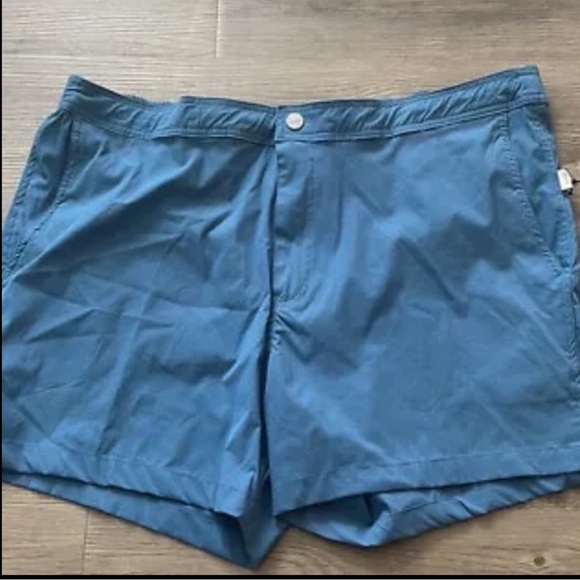 Onia NWT Men’s Calder Elastic Range Swim Trunks 5" - Picture 2 of 7